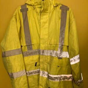 Viking journeyman 3000 yellow 2X work jacket
